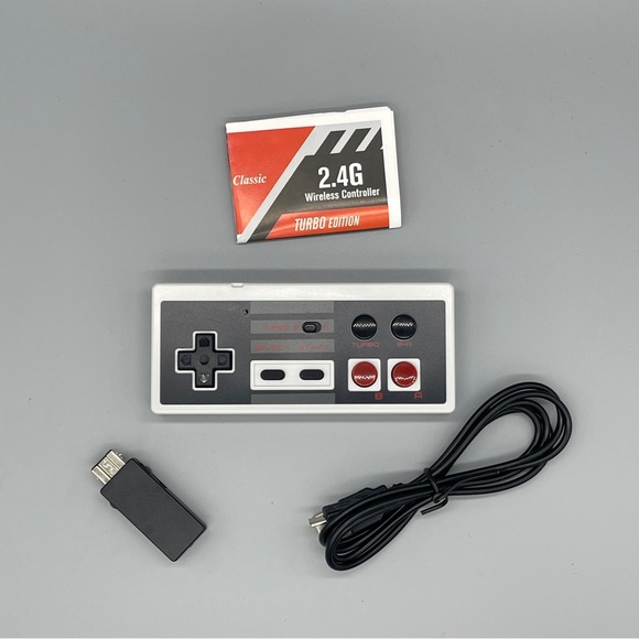 WIRELESS Controller For NES Classic Mini **Turbo Edition ORTZ - Picture 6 of 9